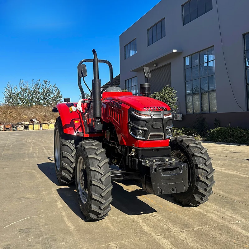 mini farm tractor China 50hp EPA lawn mower 4x4 small tractor with front end loader backhoe tractors trucks agriculture