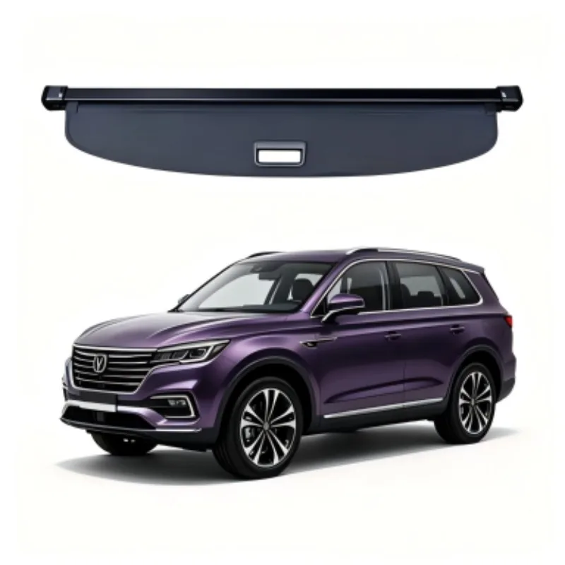 

Cargo Cover Trunk Privacy Shade Rear Security Partition Anti-Theft Shield Retractable Organizer for Changan CS85