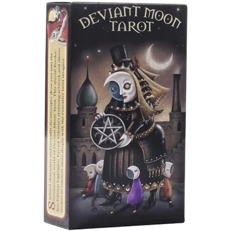 New English Board Game Deviant Moon Tarot Cards English Version For Family Party  Table Deck Games Entertainment Board games