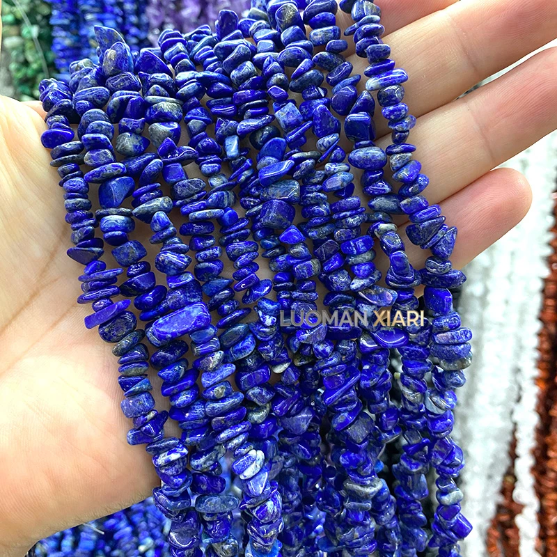 30 Zoll Naturstein Unregelmäßige Rohperlen 5-8mm Milch-Amethyst Zwischenperlen für Schmuckherstellung DIY Halskette Armband Anhänger Zubehör – Detail 15