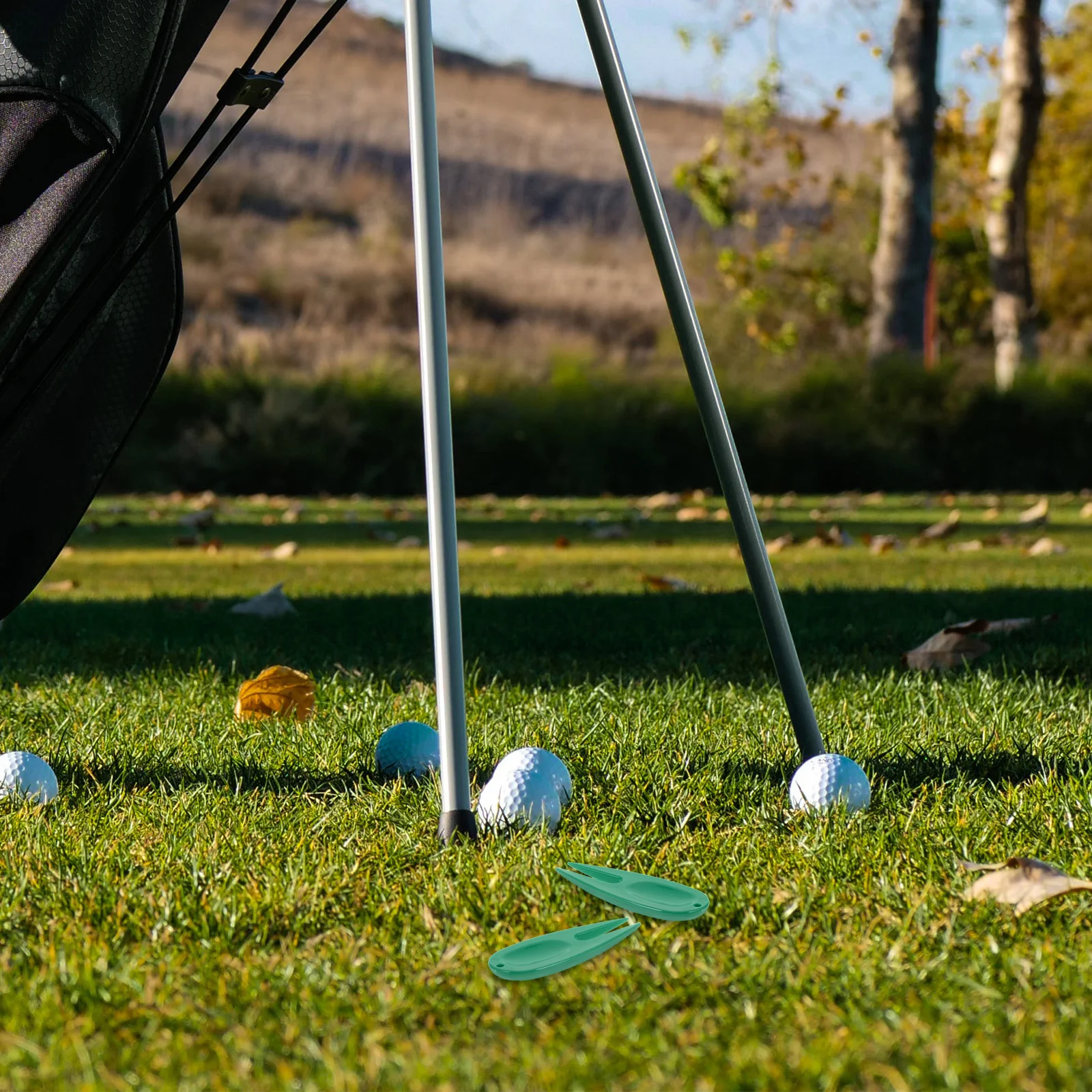 5 قطعة أداة إصلاح ديفت للجولف المحمولة المدمجة الكرة ماركر دائم السلس تصميم المهنية إصلاح الحديقة ملحق للخارجية #5