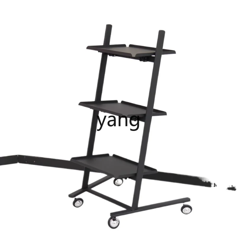 lmm1 stainless steel hair cart hair cut hair extension foldable bar cart barber shop salon tool cart