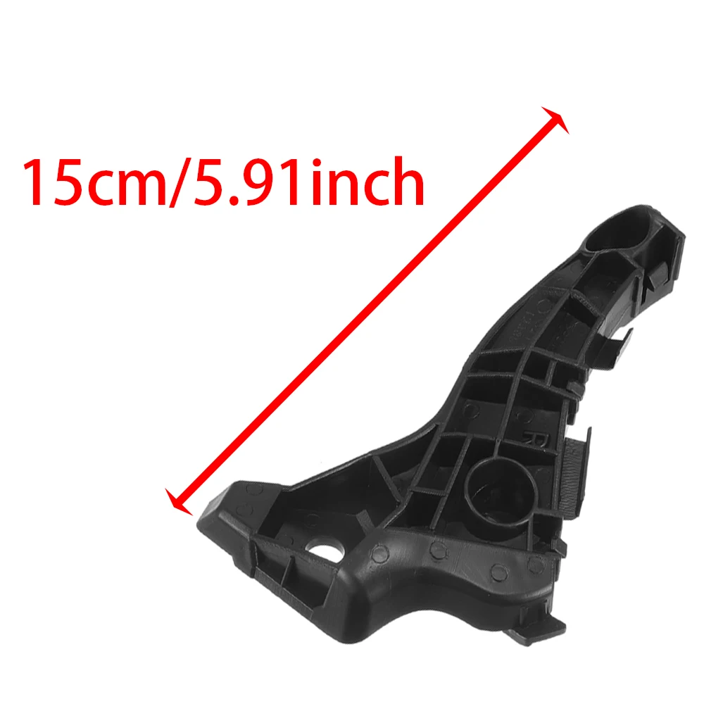 1 Pair Left Right Front Bumper Support Bracket Guide Retainer for Toyota Corolla 2004 2005 2006 52116-12380 52115-12420