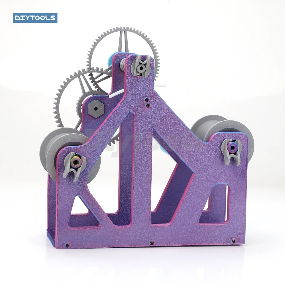 3D Filament Winder Hand-Cranked Electric/Manual Switchable Spool Wrapping Tool Universal Spooler for 3D Printing