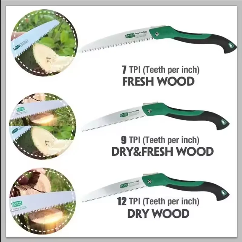 LAOA Folding saw SK5 fast hand saw hacksaw multifunctional woodworking saw saw blade tree saw garden pruning saw