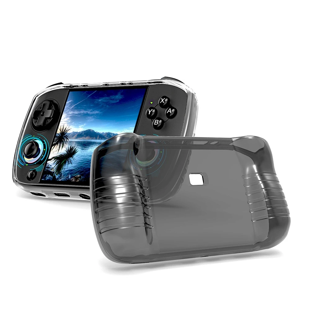 

For Anbernic RG CubeXX Game Console Protective Cover TPU Cooling Transparent Anti-Drop Case for Enhanced Device Protection