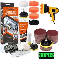 Scheinwerfer Restaurierung Kit Auto Scheinwerfer Polierer Restaurator Polieren Chemische Polieren Paste Kit Auto Scheinwerfer Wachs Schleifen