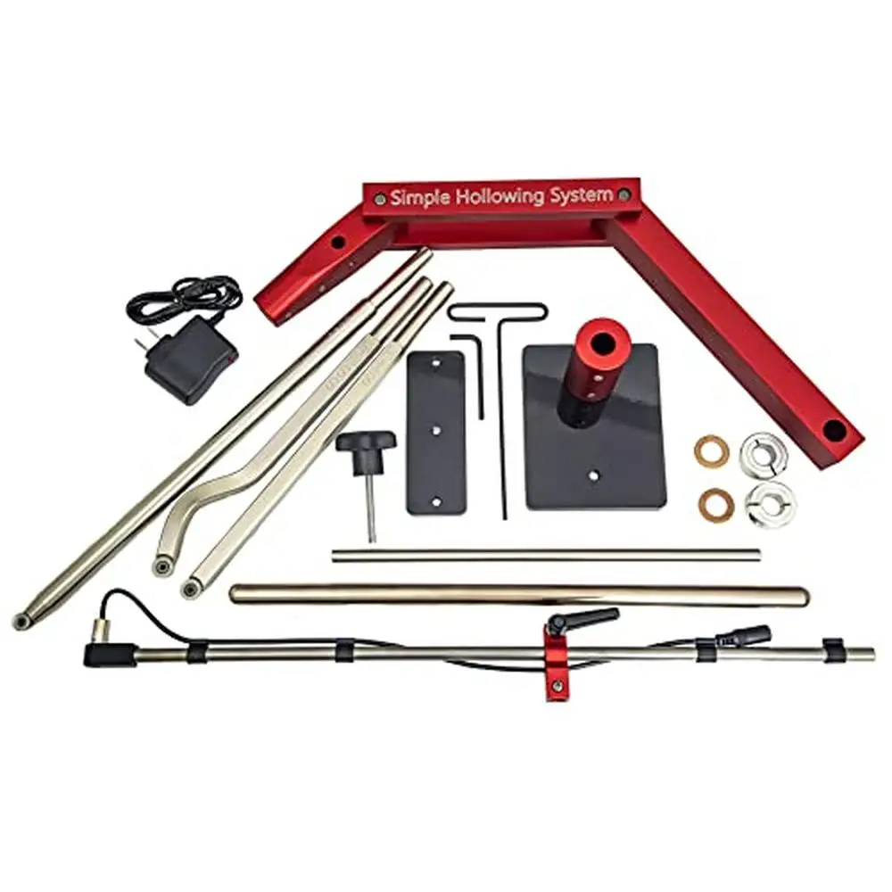 

Woodturning Hollowing System Laser Guided with 3 Carbide Lathe Tools Precision Control and Confidence Turning Made in Minnesota