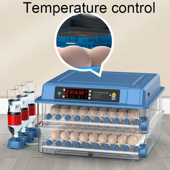 6/9/12/15 Egg Turner Incubators Full Automatic Temperature Control Tool 220V 110V