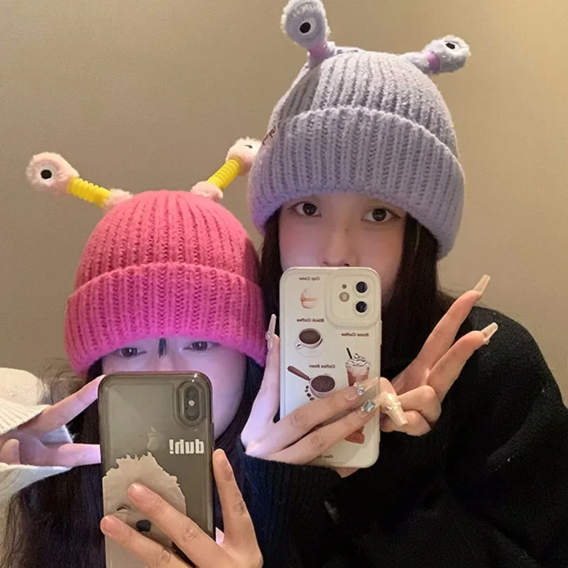 جديد الوالدين والطفل تضيء Y2KHat لطيف الضفدع الكرتون مضحك الشتاء LED قبعة قبعة للنساء الاطفال تتجه حفلة الهالوين عيد الميلاد