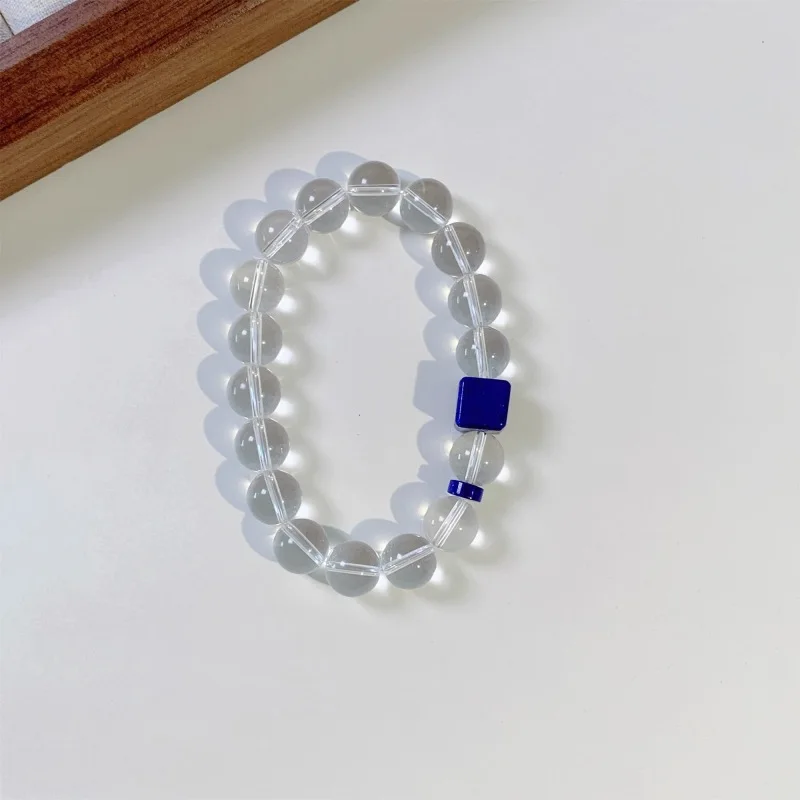 

Женский браслет из натурального бразильского белого лазурита