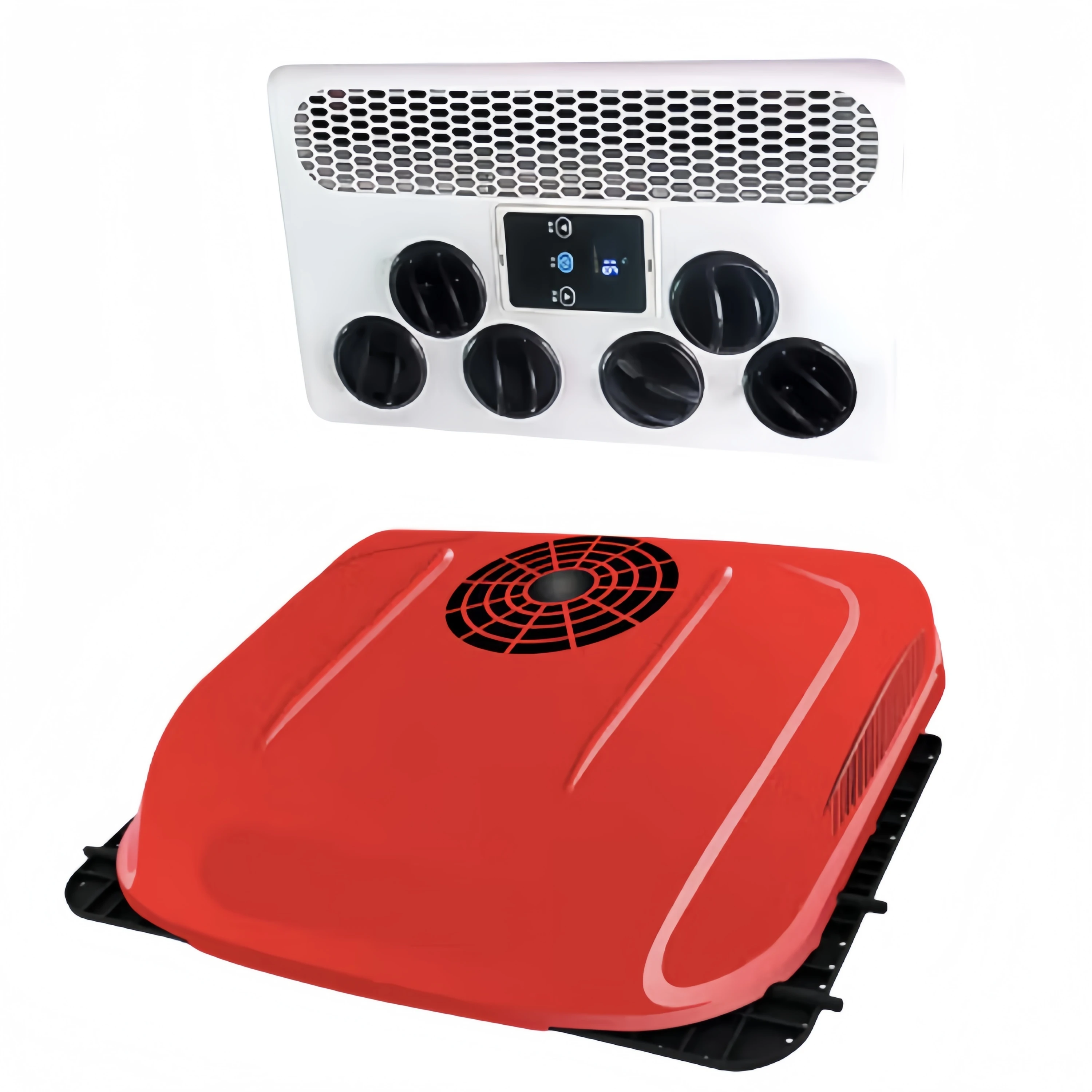 

RGFROST 12V 1800W Car Air Conditioning System Auto Parking Capable-New Condition With 1 Year Warranty