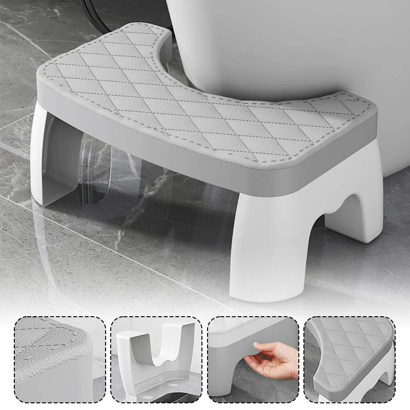 

1 PCS Toilet Squat Stool Removable Non-slip Toilet Seat Stool Portable Squat Stool Home Multifunctional Bathroom Accessories