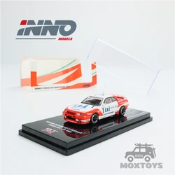 INNO 1:64 NISSAN SKYLINE GTR R32 #1 UNISIA JECS JTCC Diecast Model Car