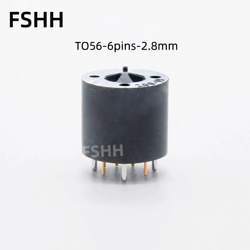 TO56 6pin 7pin 8pin 2.8mm 2.54mm 3.5mm 3.6mm pitch Crystal transistor test socket laser diode socket