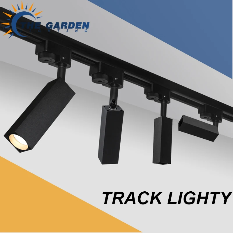 

AC220V LED 5W/7W Track Light Rail Lamp Opbouw Plafond Spot Light Rotatie Winkel Exihibition Hal Track Verlichting Armatuur