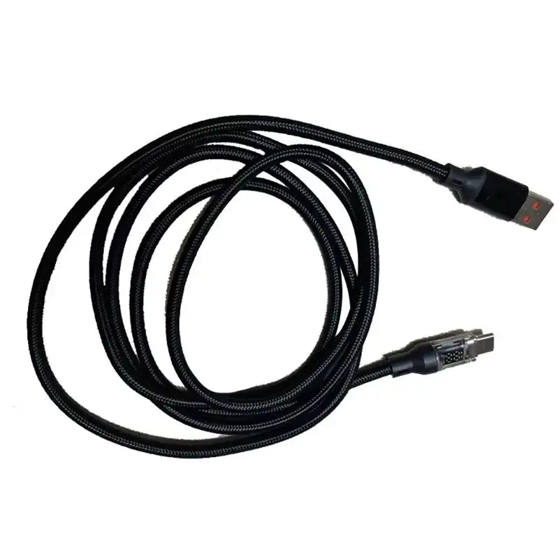 

1PCS 1/2M Newest 120W USB to Type C Digital Display Cable Fast Charging 100W PD Type C to Type C Cable For Xiaomi HUAWEI Macbook