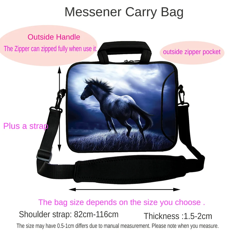 Laptop Notebook Carry Bag Computer Case For 10 12 13 15.3 15.6\