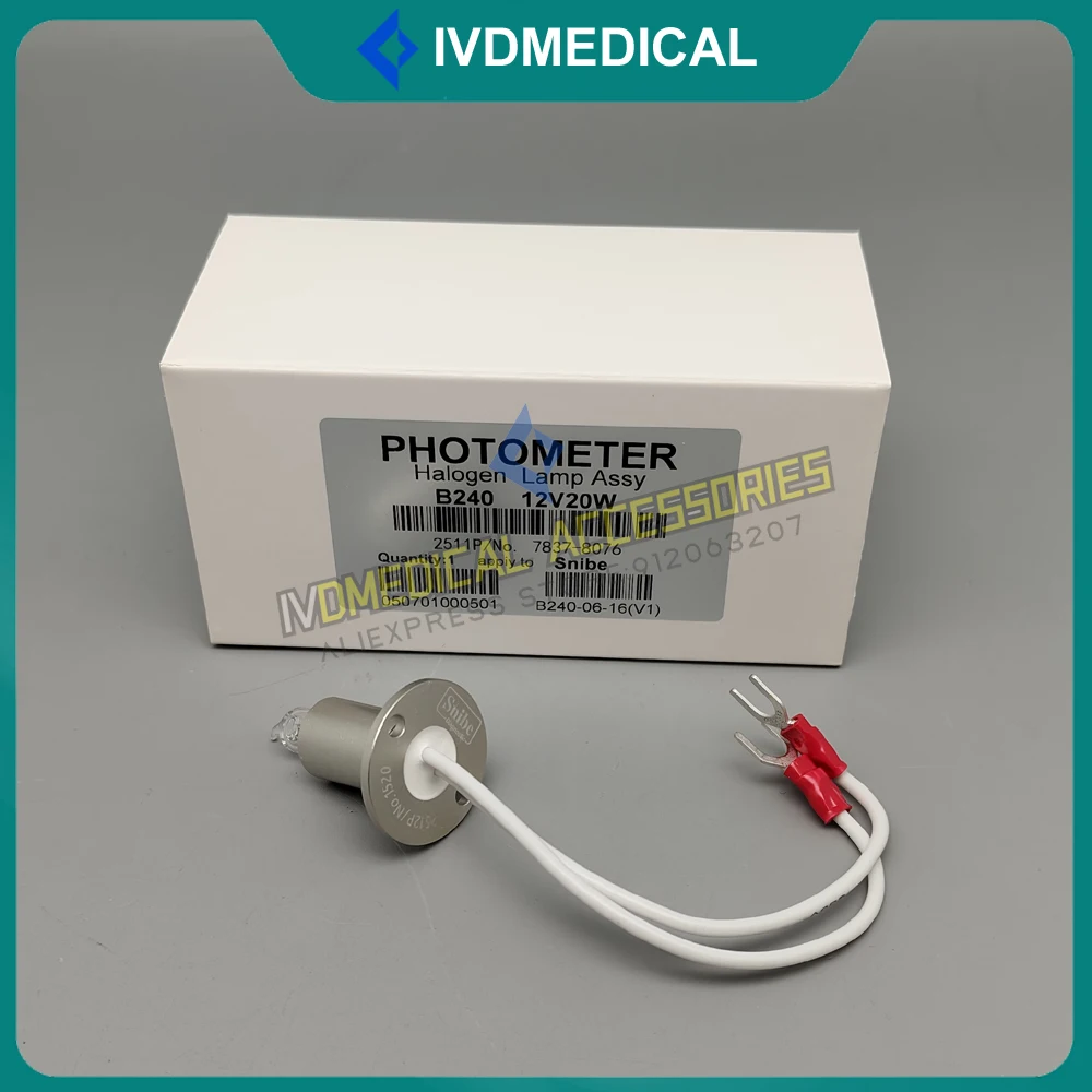 

Новая оригинальная галогенная лампа Snibe Bioassy 240 Plus B240 B600 12V20W