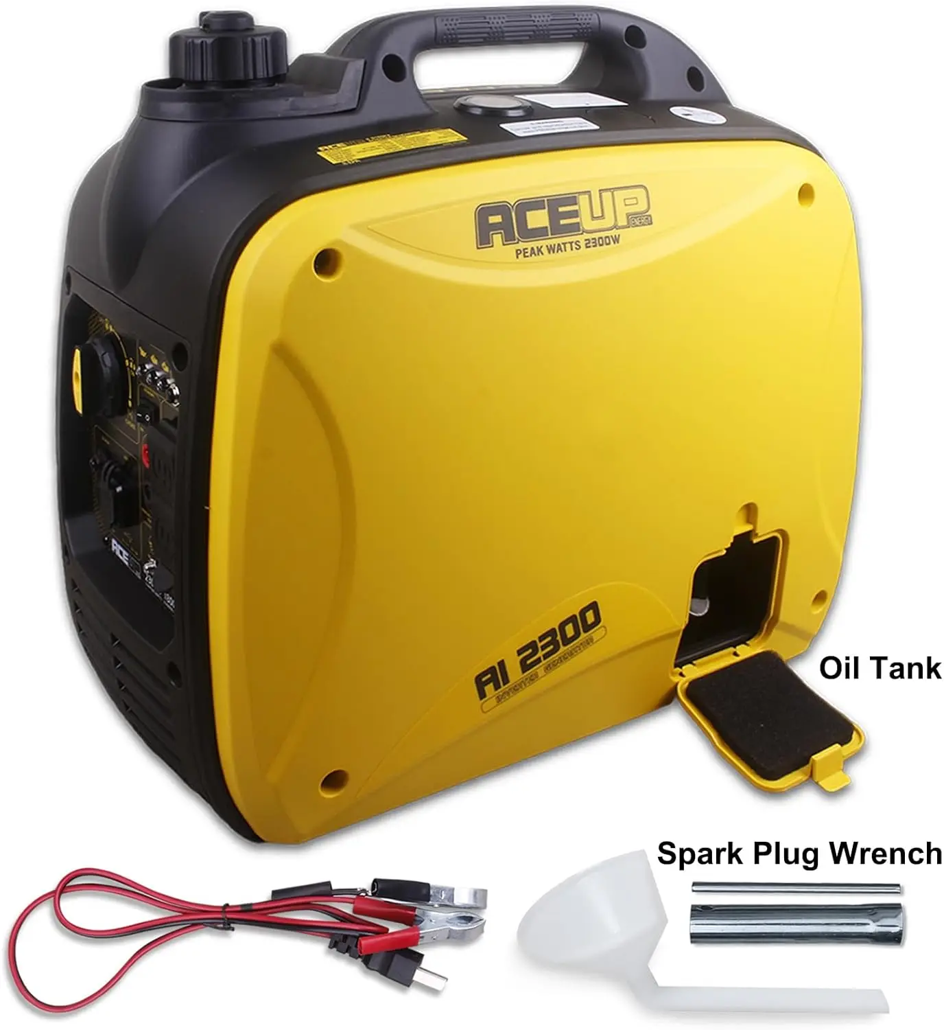 2300 Watt Portable Inverter Generator, Super Quiet Gas Generator For Home Use, Epa Compliant, Lightweight Rv Ready