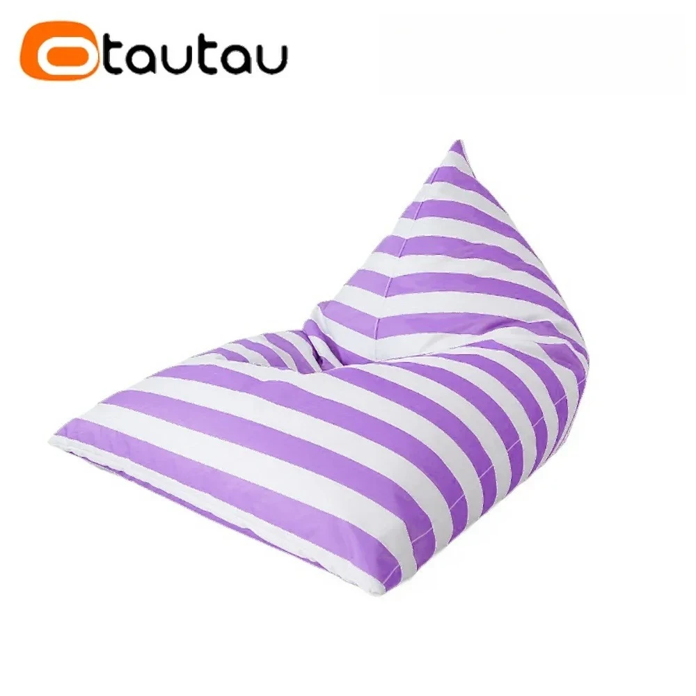 OTAUTAU Outdoor Bean Bag Cover Swim Pool Lounger SF076【No Filler Inside! You Need To Buy Filler By Yourself !】