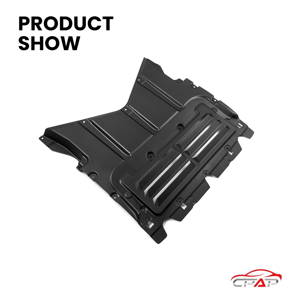 لوحة انزلاقية للسيارة من ألياف الكربون الجافة الحقيقية لسيارة BMW M5 Series G90 G99 OEM Style 2025-IN #3