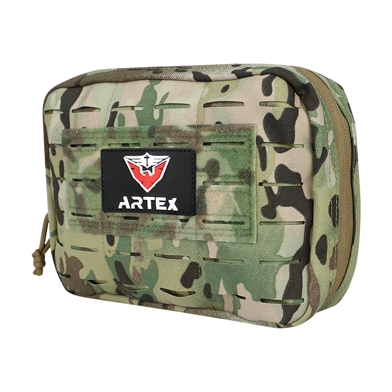 Tactical MOLLE EDC Pouch First Aid Kit Cell Phone Holder Waist Pack Emergency EMT Utility Tool Bag for Outdoor Camping Hiking view 2