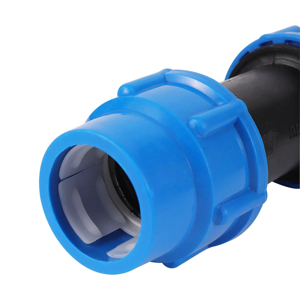 Aluminum-Plastic/PPR Steel-Plastic Pipe Blue 3-Way Conversion Joint 20/25/32/40/50mm Tee Reducing Cnnectorr Home Pipe Fittings