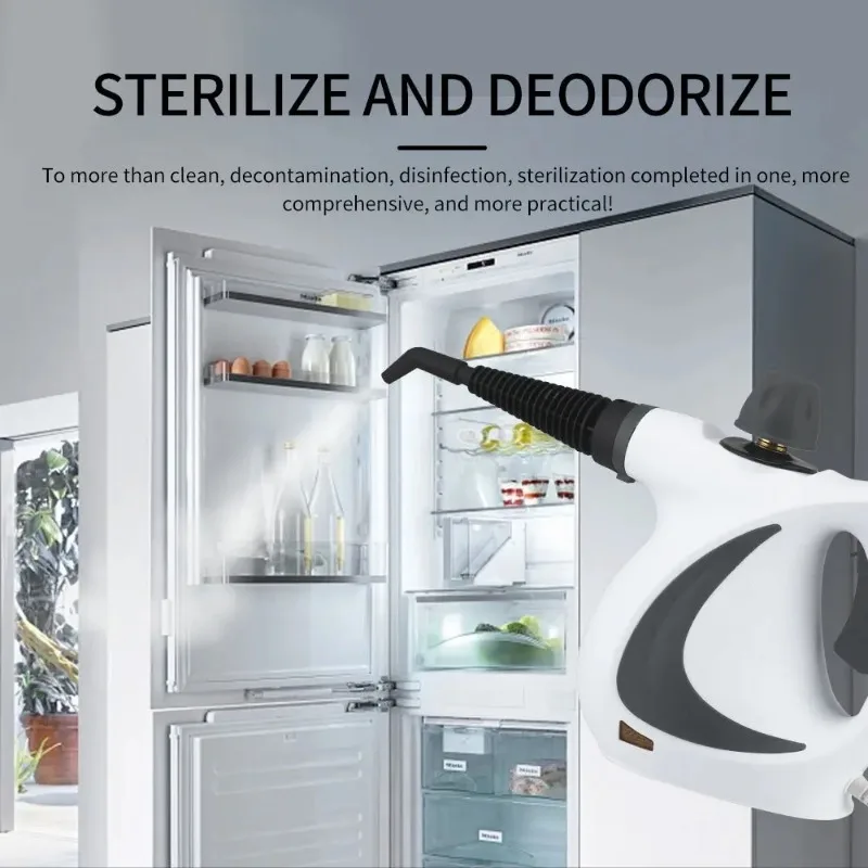 New High-Pressure Steam Cleaner for Kitchen & Air Conditioner | 1050W Oil & Grease Removal, Disinfection, Home Use