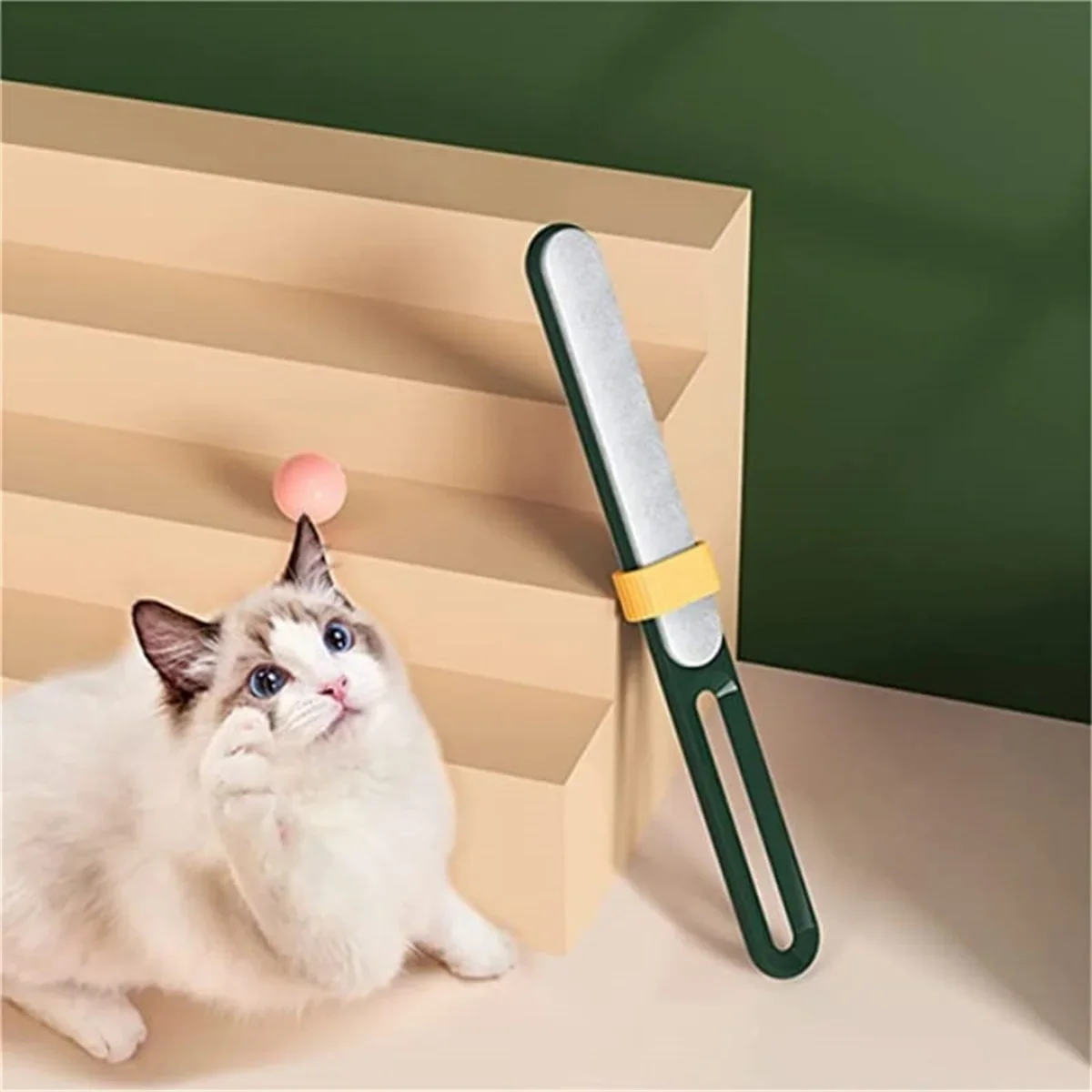 

1 PC Reusable Hair Removal Cat Fur Cleaner Pet Dog Cat Hair Remover Lint Roller Brush Reusable Dog Hair Removal Roller