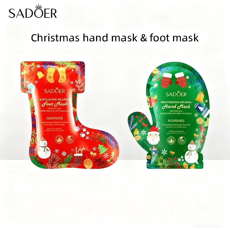 

5 шт., маска для ног, педикюр для ног, удаление омертвевшей кожи, увлажняющий отшелушивающий крем для ног, маски для ног, уход за кожей на Рождественский подарок