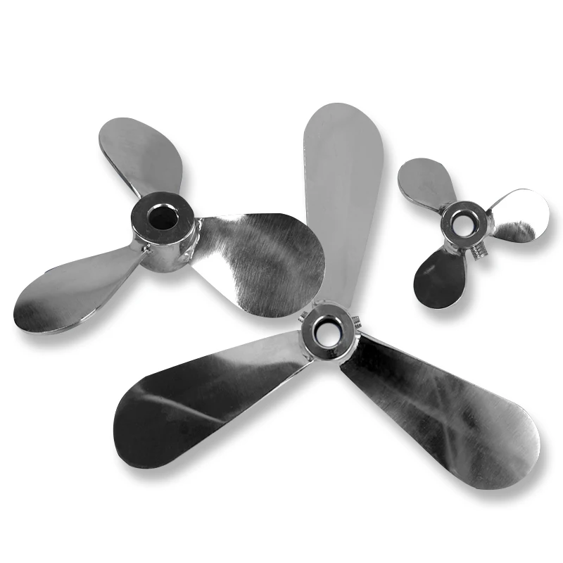 

304 stainless steel stirred three-blade blade stirred paddle propulsion dispersed type 60~400mm
