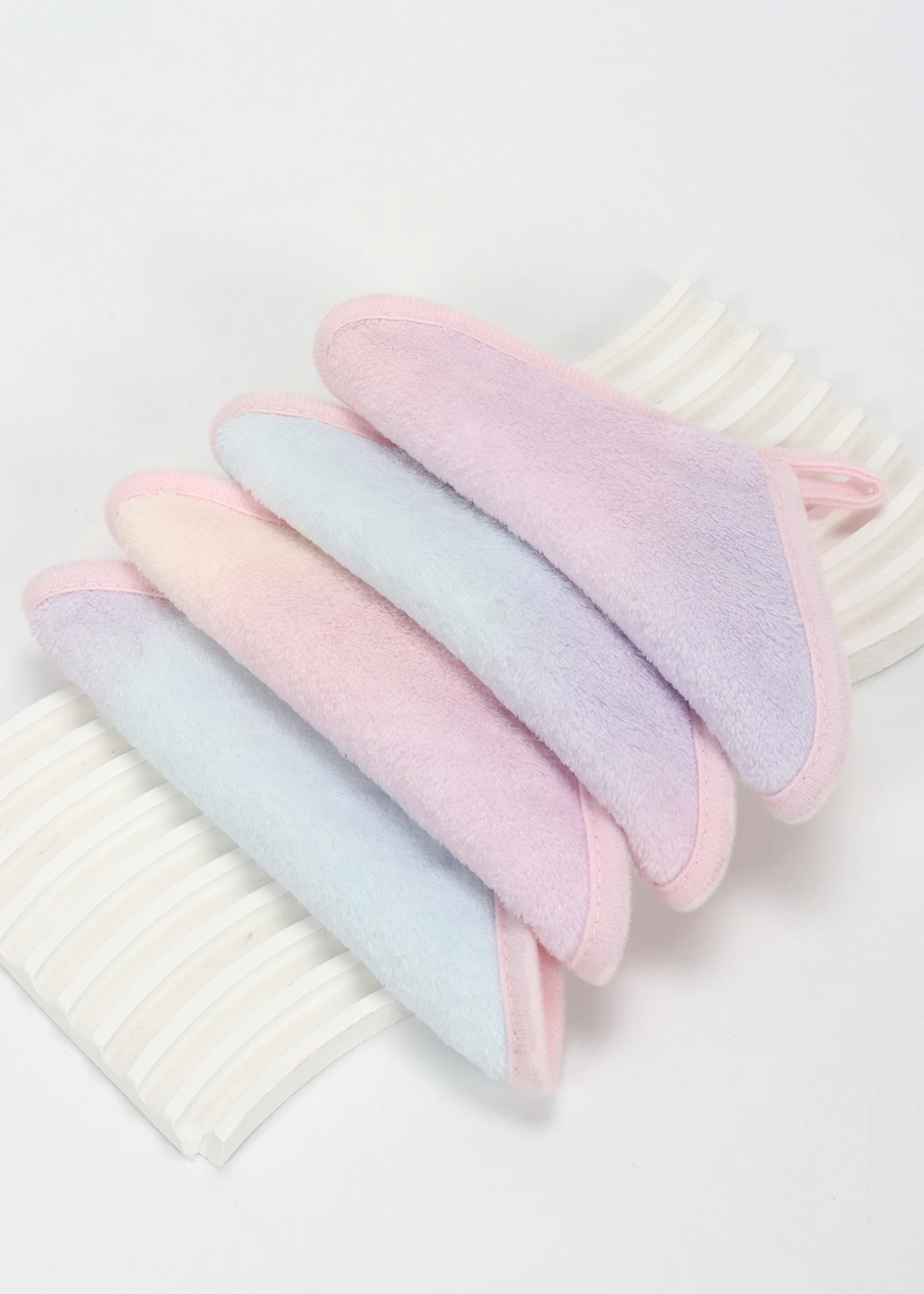 5/10/20 pezzi panni per il viso in microfibra riutilizzabili struccante panno asciugamani per il trucco viso tamponi per la pulizia profonda strumenti di bellezza per la cura della pelle