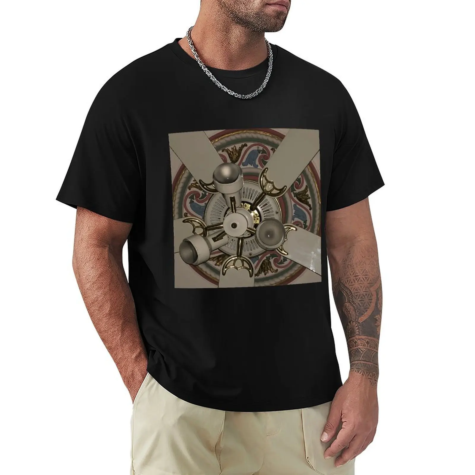 

hey man Im a really big fan. aesthetic old ceiling fan T-Shirt Breathable Travel T-Shirt