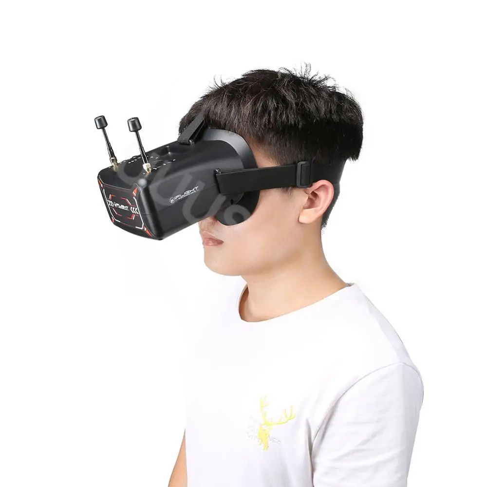 iFlight 4.3inch  5.8GHz 40CH FPV Goggles with DVR Function Built-in 3.7V/2000mAh battery for FPV part