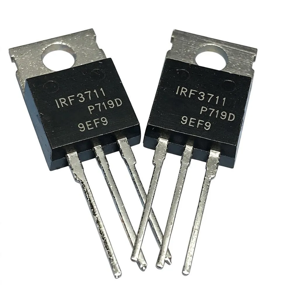 5PCS IRF3711 BUK454-800B KNP6140A BT20T60 FCP190N65S3R0 IRGB20B60PD1