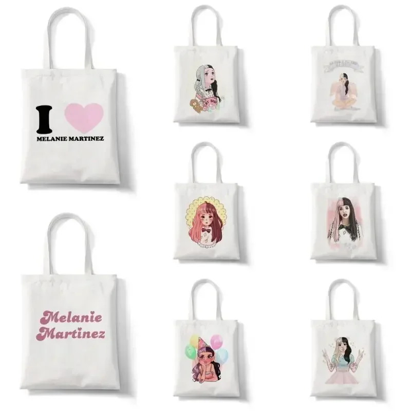 Melanie Martinez Shopping Bag Graphic Tote Handbag Fashion Vintage Harajuku Shopper Bag Women Large-capacity Female Shoulder Bag