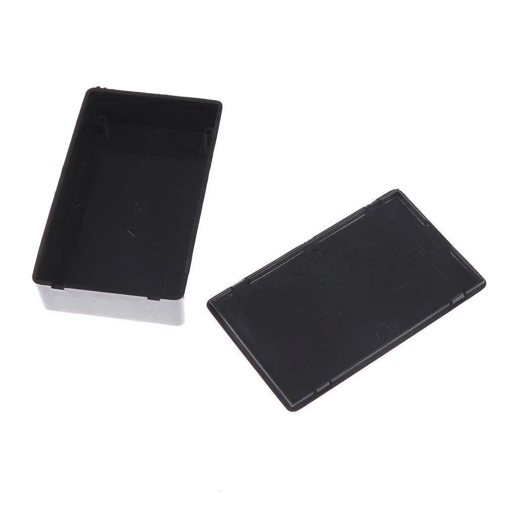 1pc Plastic Electronic Project Box ABS Enclosure Instrument Case DIY Plastic Electronic Project Box 100*60*25mm / 65x38x22mm