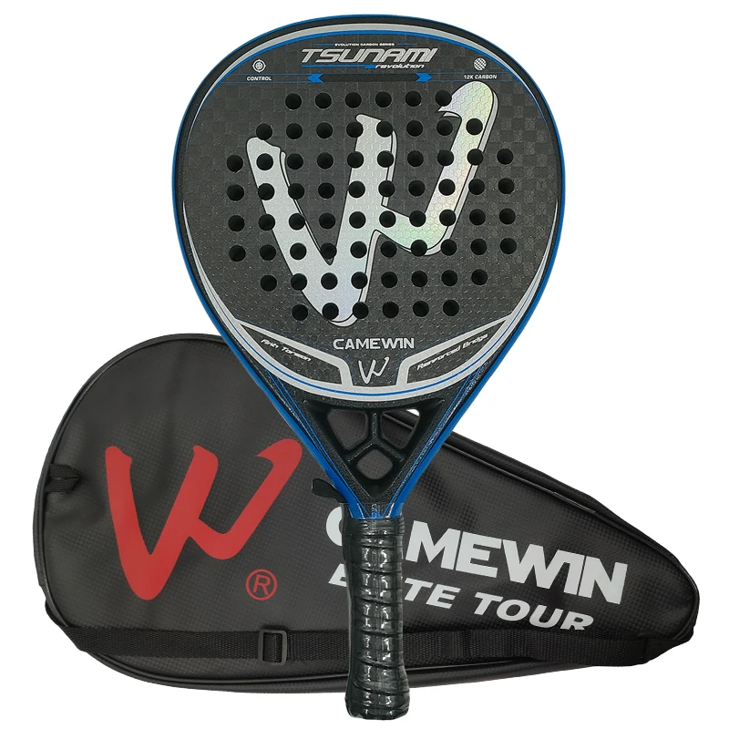 

The new 12K carbon fiber Padel racket Paddle racket EVA elastic memory foam core Beach tennis racket Carbon fiber padel racket