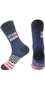 Lustige Trumpf Unisex Socken Neuheit Präsident 2024 stilvolle Trumpf Haar Socken Trump Merchandise Geschenk