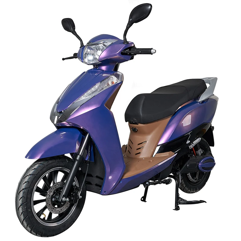 

High Quality 10-Inch Tire Electric Moped Hot Sale Racing Motorcycle with High Quality 60V Voltage for Adults