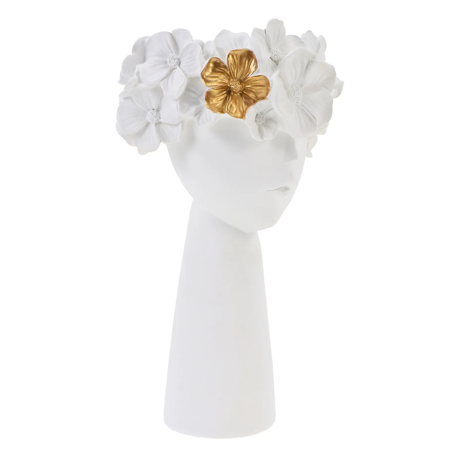 

Flower Arrangement Holder Home Decor Creative Vase Planting for Resin Artware Decorative Chic