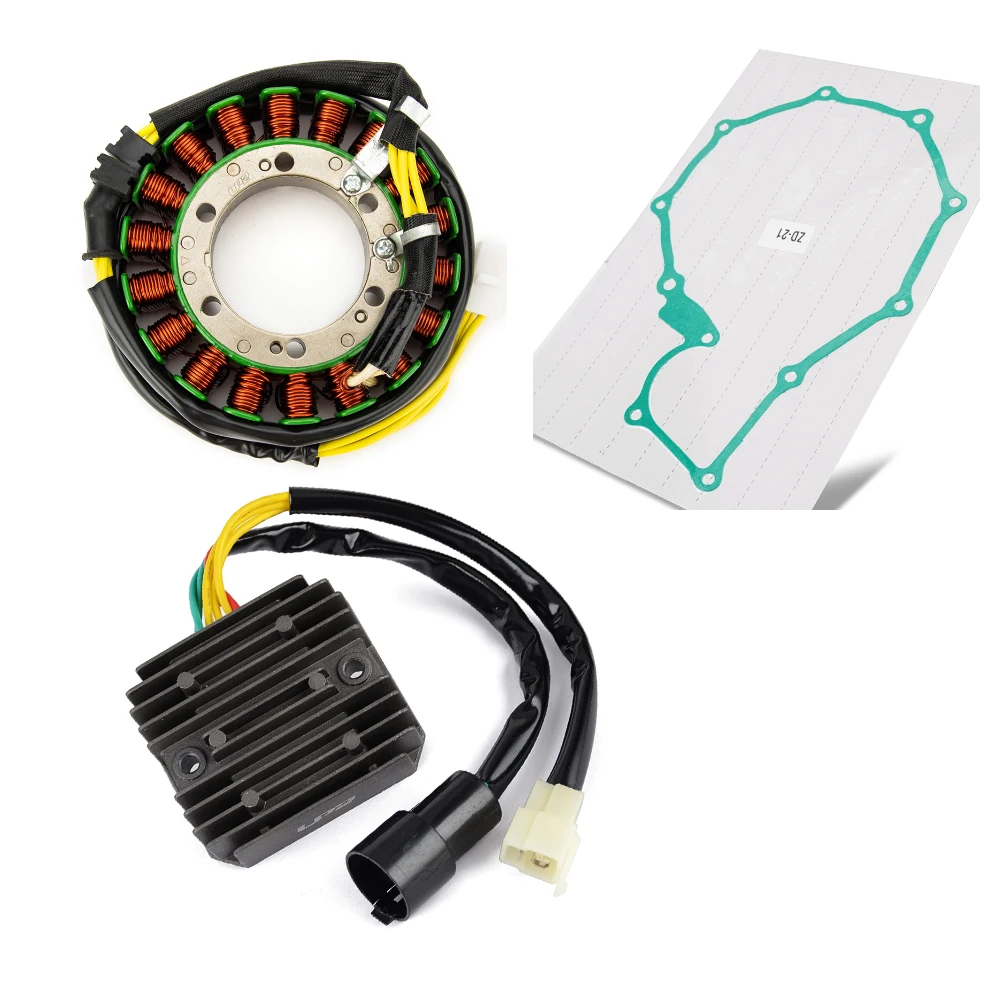 

XRV 750 Stator Coil Gasket Kit +Voltage Regulator Rectifier for Honda XRV750 Africa Twin 1992