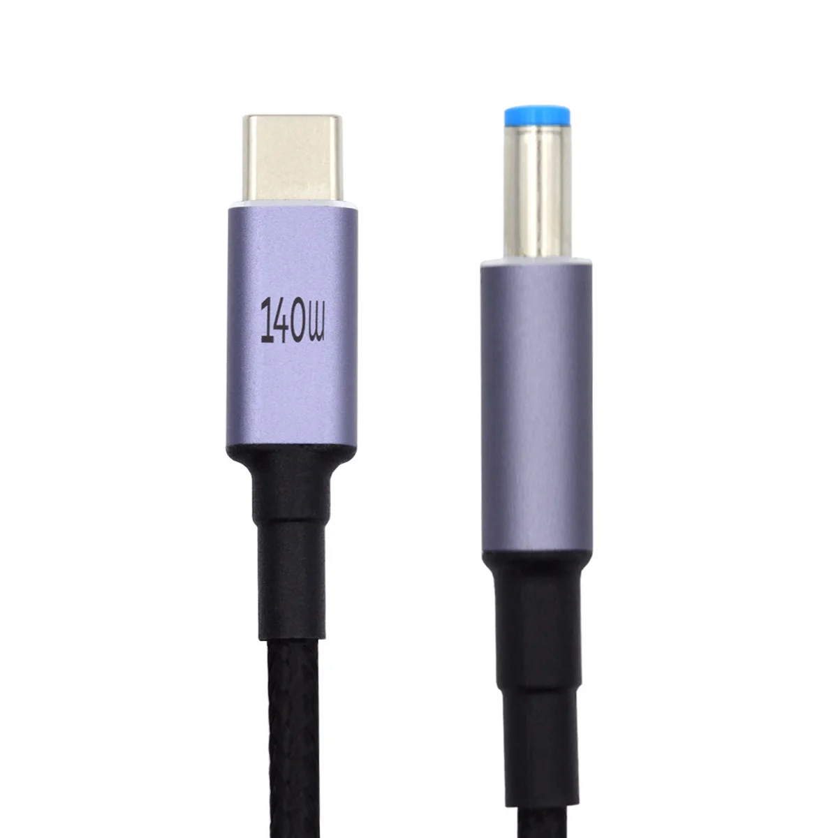 1.8m Power 100W 135W 140W 65W Charging Cable Type C USB-C Input to Output DC 5.5*2.1mm 20V for Laptop