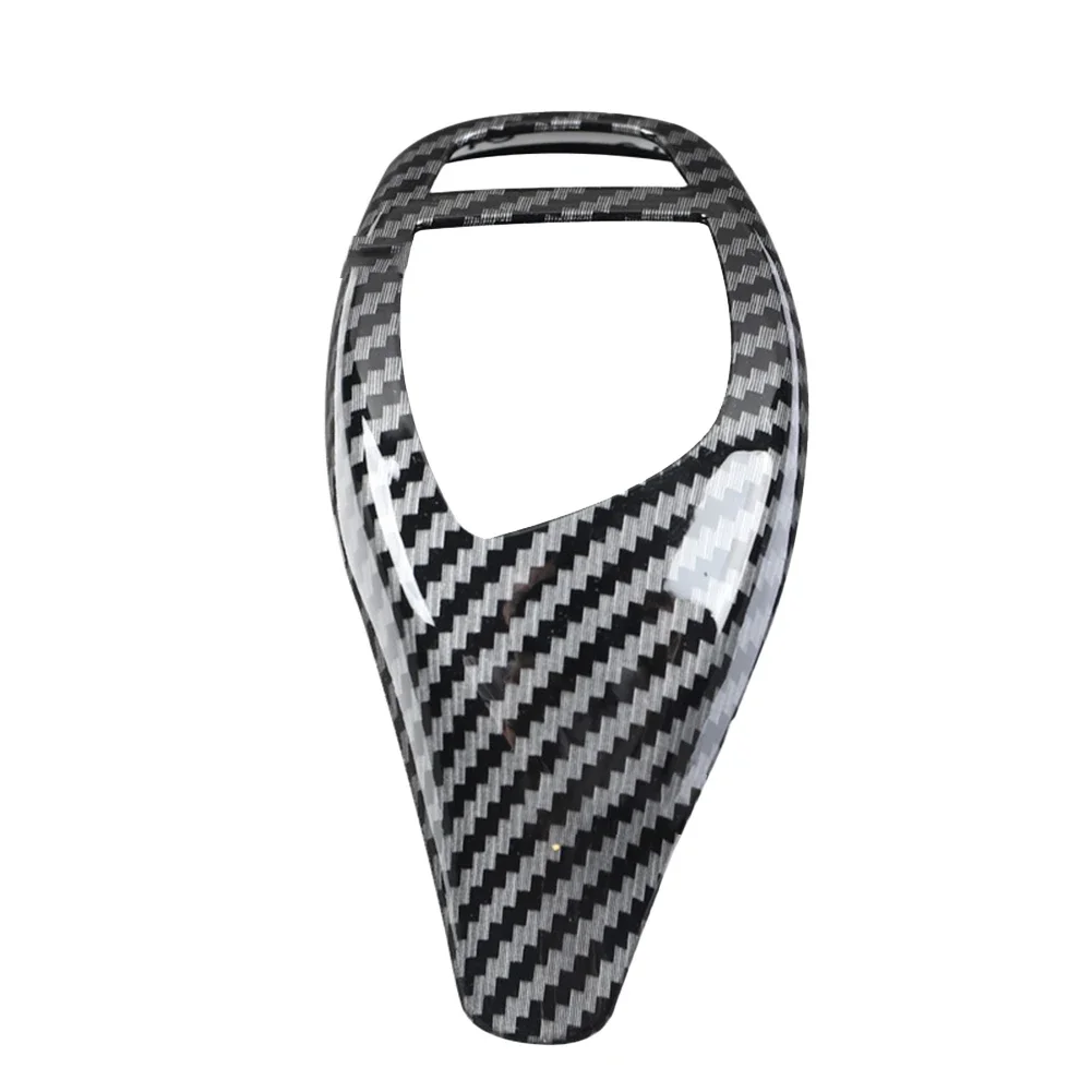 Enhance Your Driving Experience with Carbon Fiber Pattern Gear Shift Knob Cover Trim for BMW F30 X3 X4 17 Series