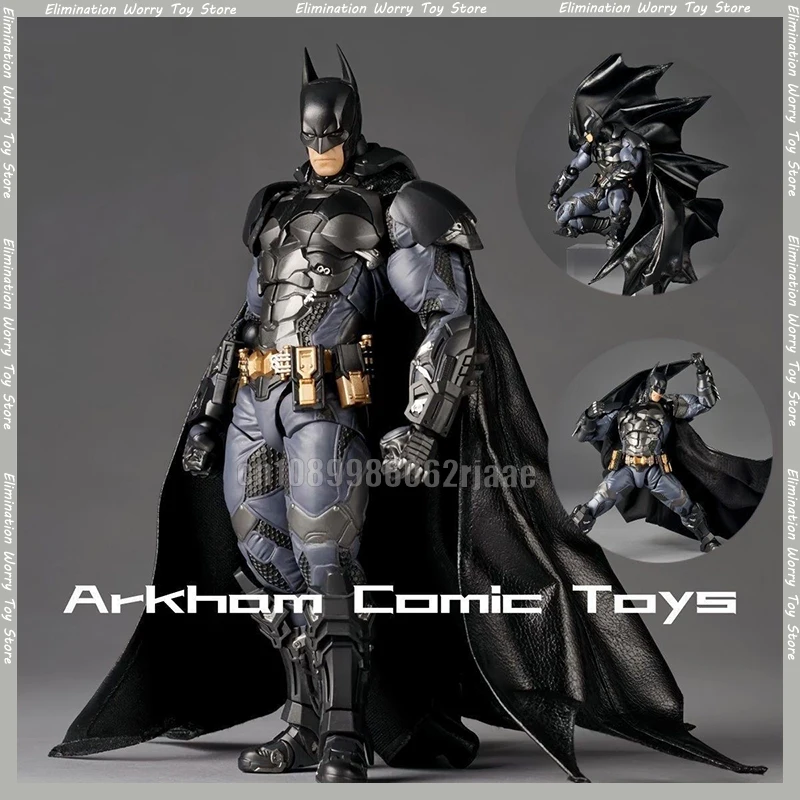 

In Stock 2025 Revoltech Batman Arkham Knight Ver. Gk Figure Amazing Yamaguchi Action Figure Toy Figurine Collectible Model Gift