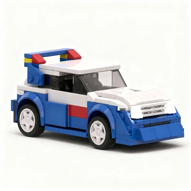 NUEVO Set de Construcción MOC City Champions Super Car Mg Metro 6R4 de 233 Piezas, Modelo Tecnológico para Armar, Bloques de Construcción para Exhibición, Regalo de Cumpleaños, Decoración para el Hogar