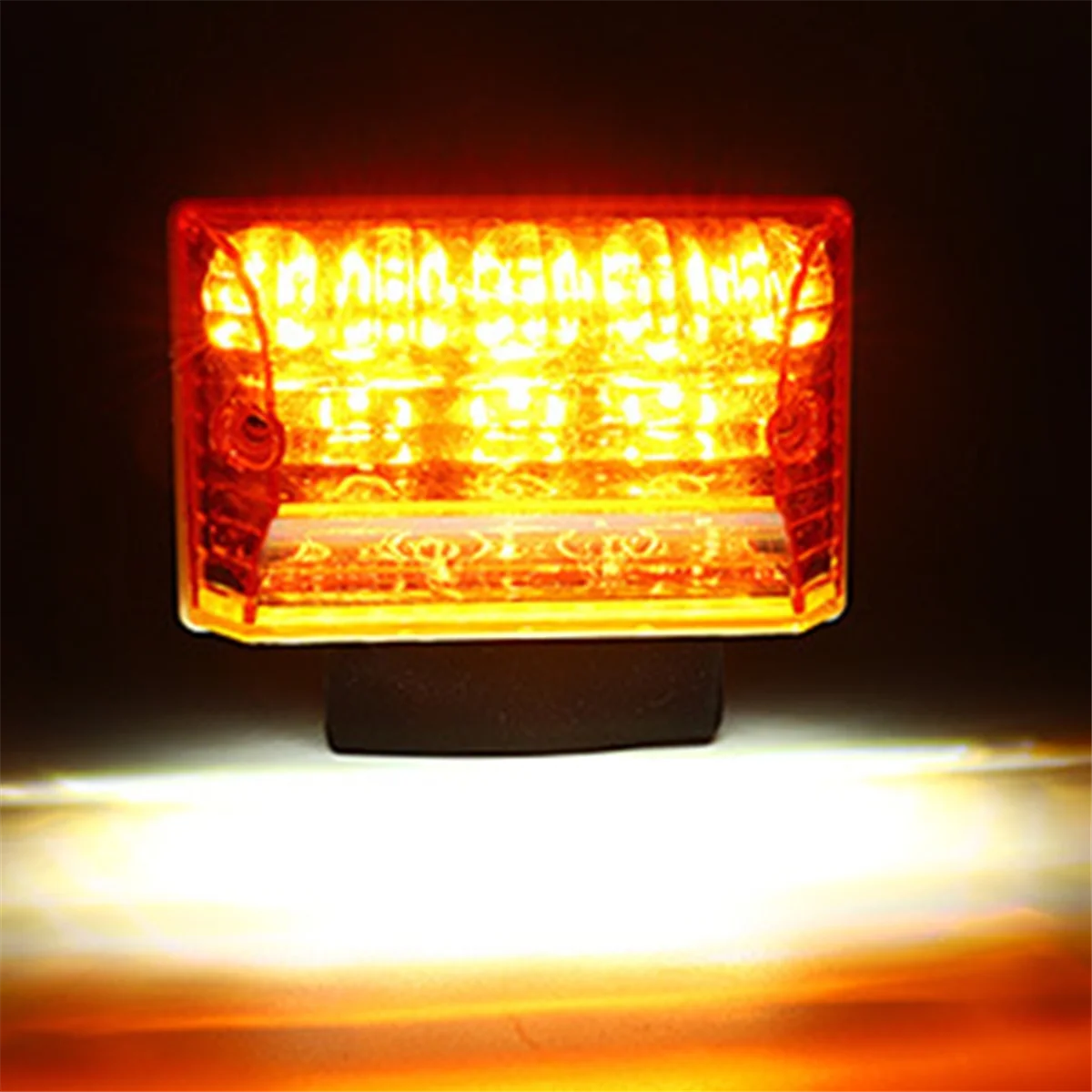 

ABNJ 8pcs LED Side Marker External Warning Tail Light Indicator Clearance Lamp Waterproof Truck Trailer Bus Caravan