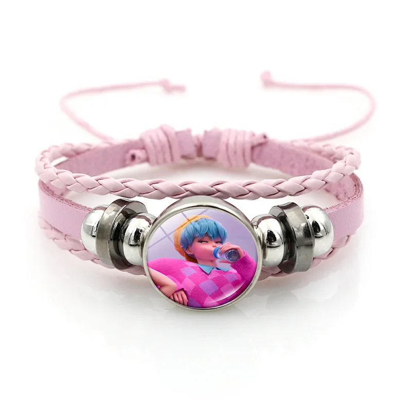 KPop Demon Hunteres Women Fashion Accessories Girls Cute Braided Bracelets Cartoon Anime Derivative Peripheral Bracelet Gifts