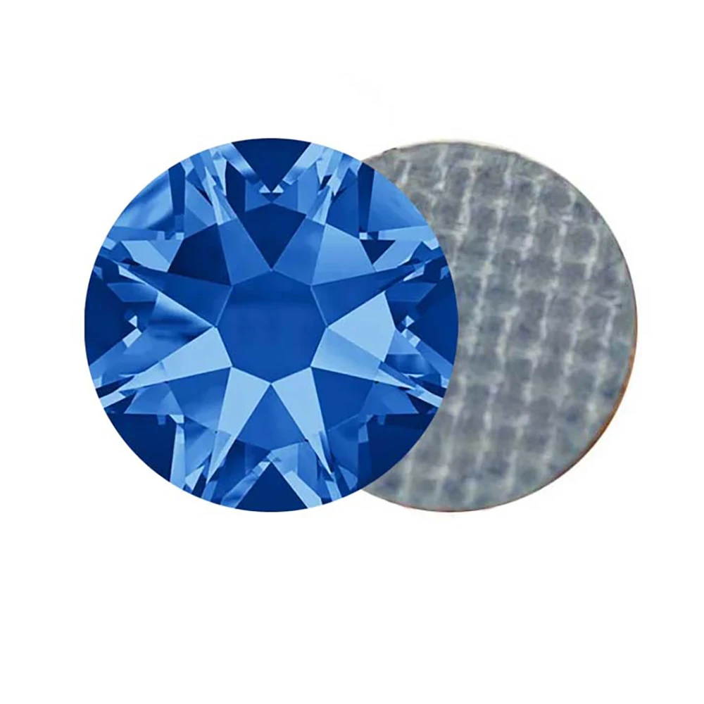 

2078 XILION Crystal XIRIUS Sapphire Hotfix Rhinestones Strass Flatback Stones for DIY Needlework Dress Costume Garment Strass